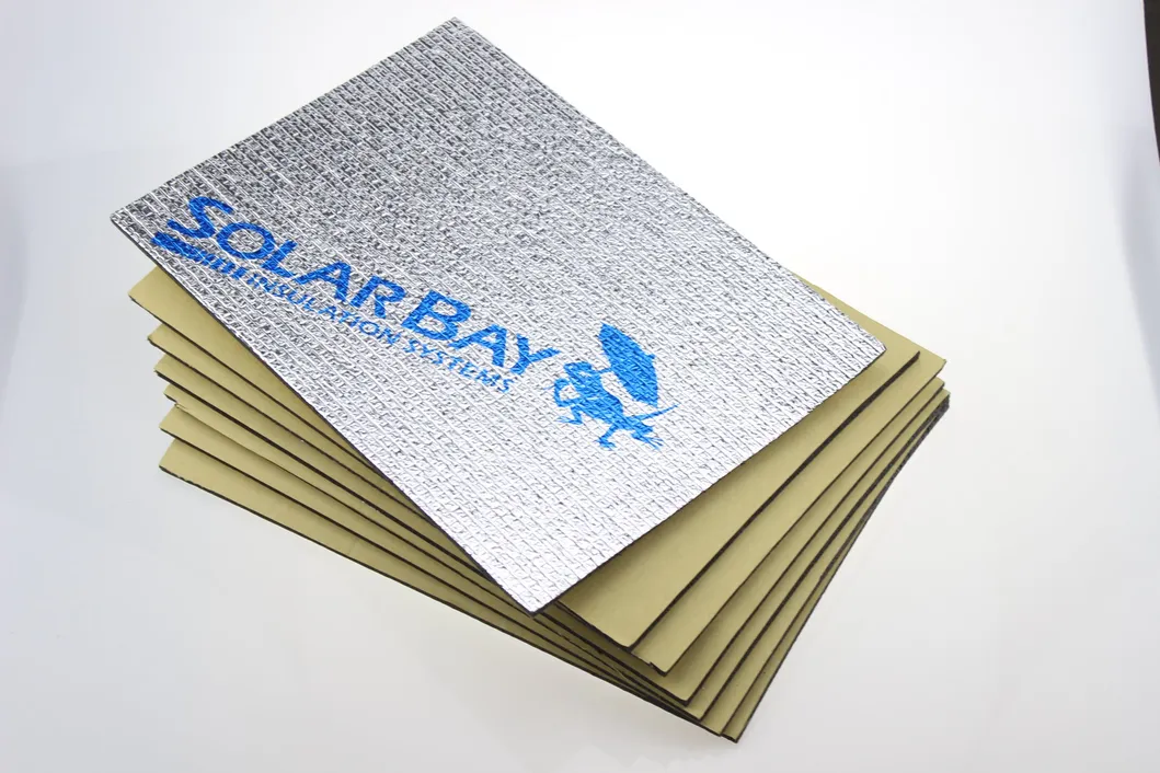 Customized Waterproof Multi Layer Foil Insulation Excellent Performance Metalized Pet Film Bubble Foam Thermal Insulation Material for Building / Roofing /Wall